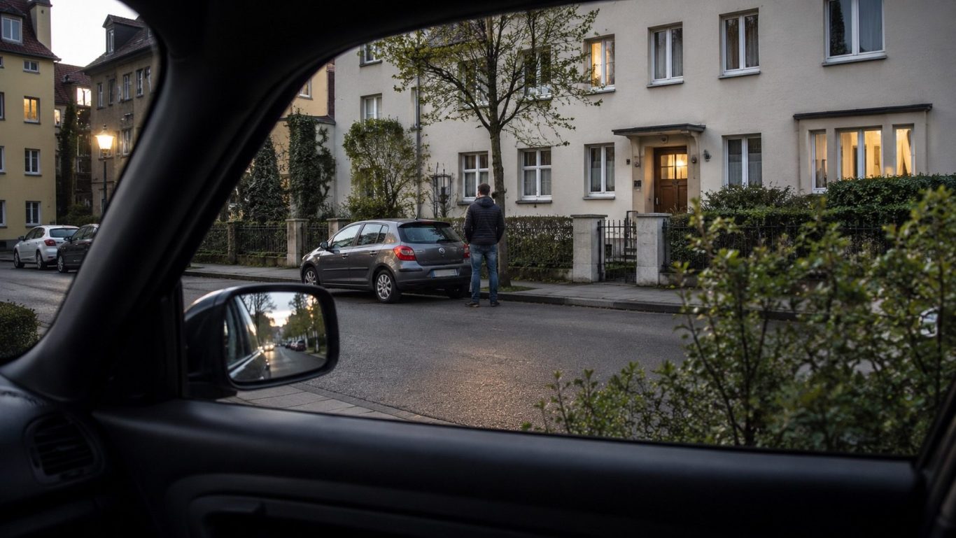 Privatdetektiv – Stalking in Weimar Diskrete Observation im Wohnumfeld bei einem fiktiven Stalking-Fall in Weimar.