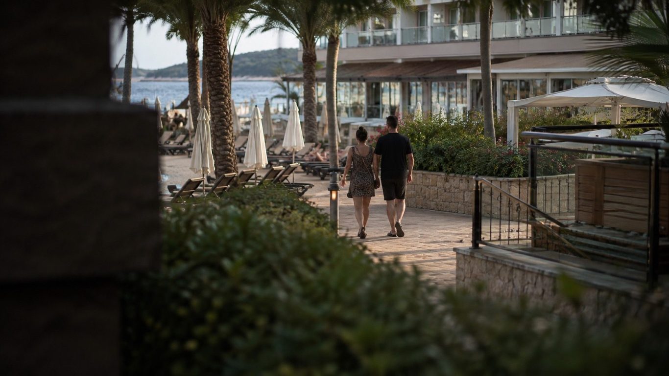 Diskrete Observation eines Paares während einer Urlaubsreise in der Türkei bei Verdacht auf Untreue. 